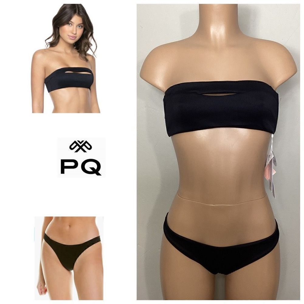 New. PQ black pearl teeny bikini. Medium. Retails $149